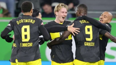 Wolfsburg 1-3 Borussia Dortmund: Sahin Secures First Bundesliga Away Win with Quickfire Goals