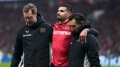 Leverkusen's Martin Terrier Out for the Season After Achilles Injury